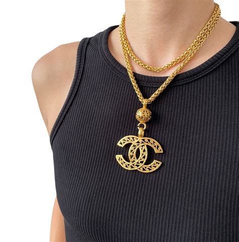 chanel tigher necklace|chanel crochet necklace.